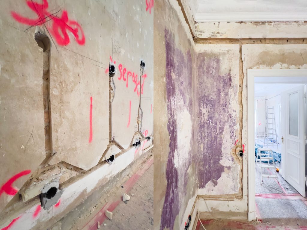 Unsere Elektroinstallationen im Rahmen der Komplettsanierung bieten Ihnen moderne, sichere und zukunftsorientierte Lösungen.